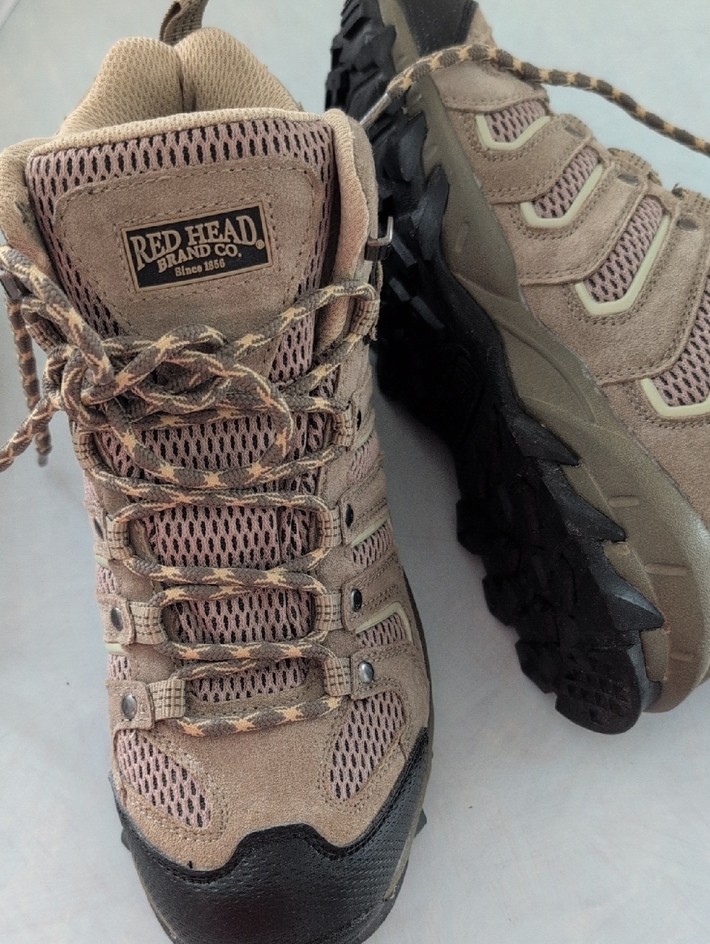 RedHead Women's Lace-Up Hiking Boots in Brown and Black
